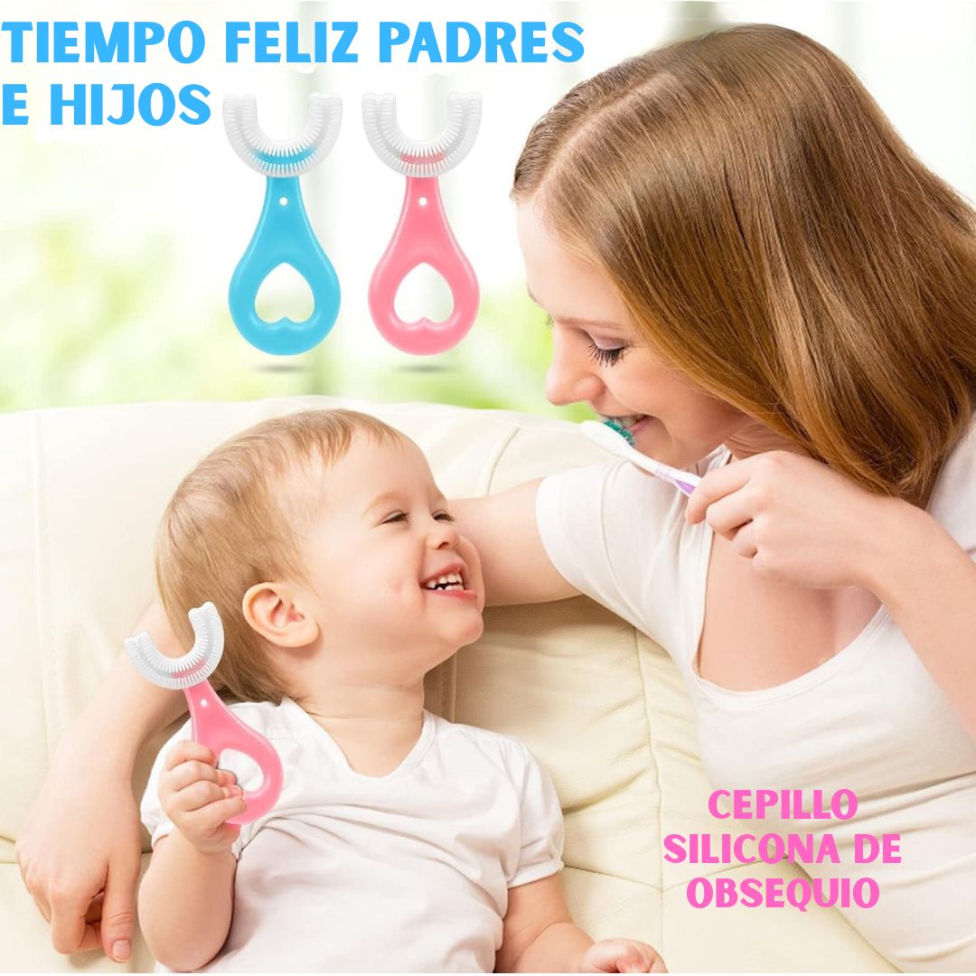 CORTA UÑAS ELÉCTRICO® DE BEBÉ + OBSEQUIO CEPILLO SILICONA BEBÉ