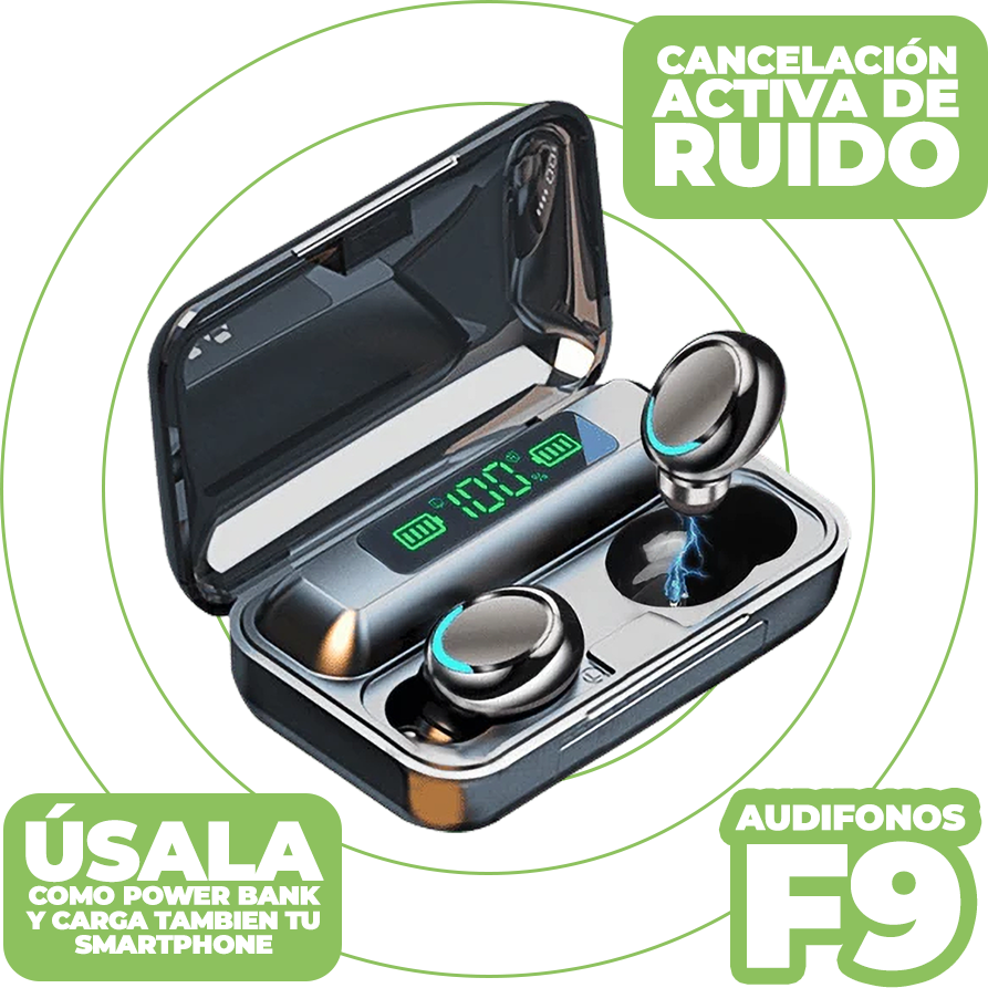 AUDIFONOS PROLIFE + AUDIFONOS F9