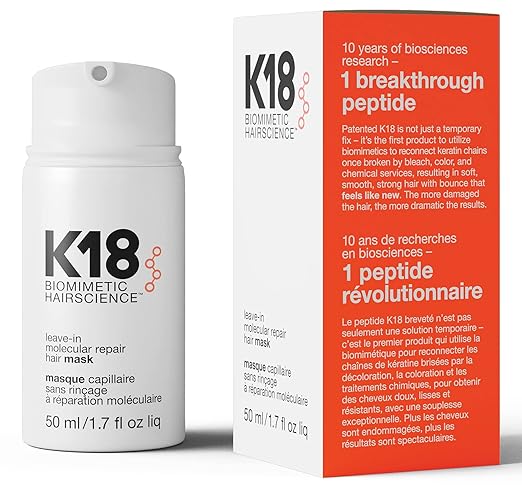K18® Reparación Molecular Sin Enjuague Biomimetic Hairscience