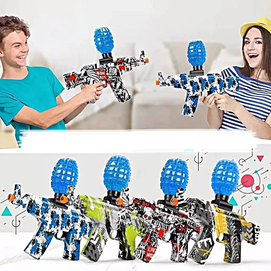 PISTOLA DE HIDROGEL®. ANSTOY ELECTRICO DE BOLAS DE GEL AEG AKM-47