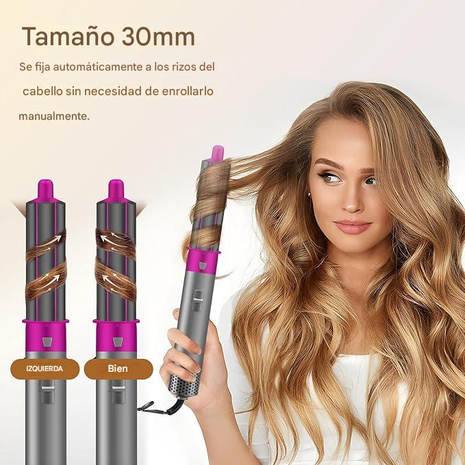 CEPILLO SECADOR Y RIZADOR 5 En 1®