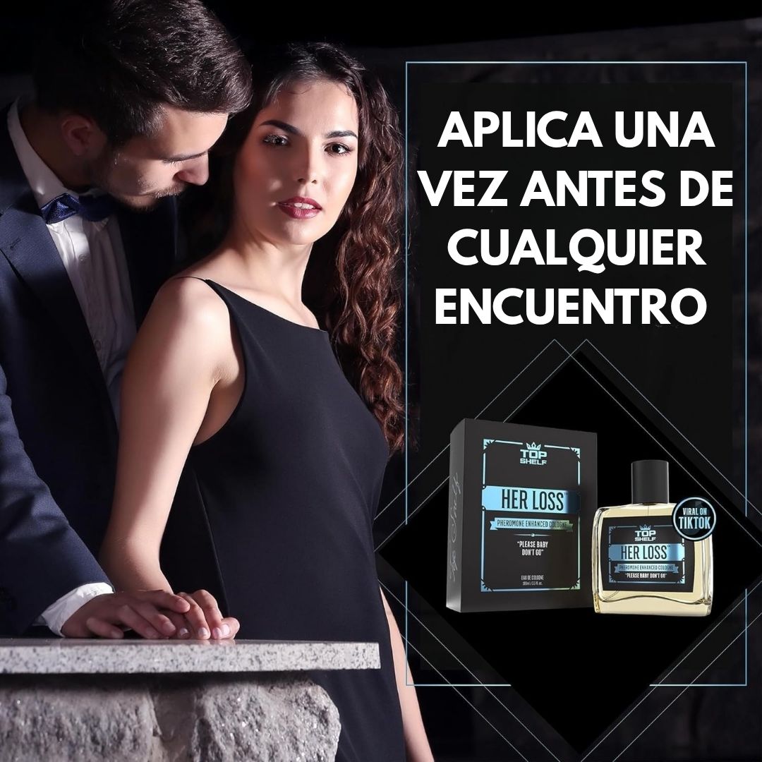 HER LOSS® FRAGANCIA MASCULINA CON FEROMONAS