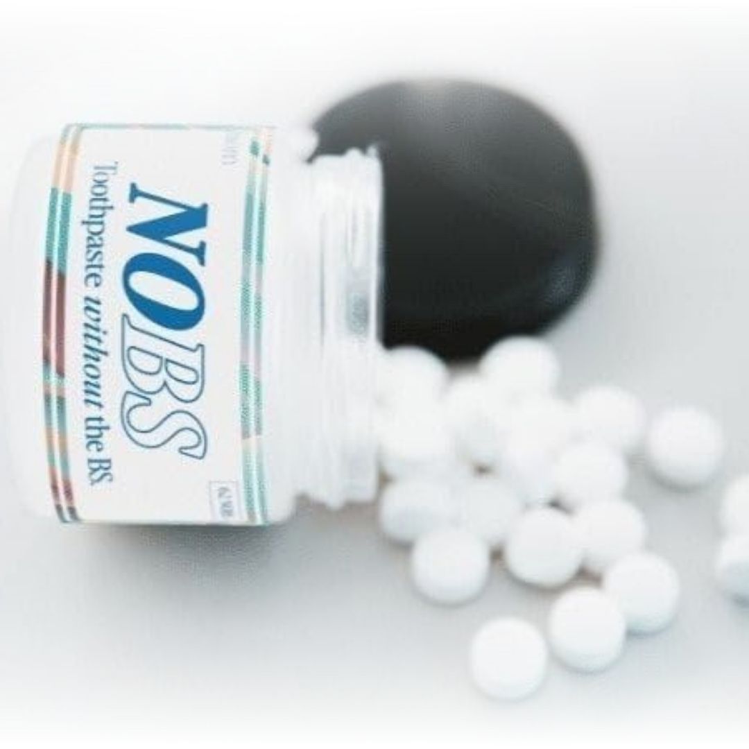 NOBS® TABLETAS DE PASTA DE DIENTES