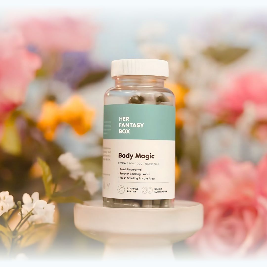 BODY MAGIC - HER FANTASY BOX® - 3O CÁPSULAS DE CLOROFILA