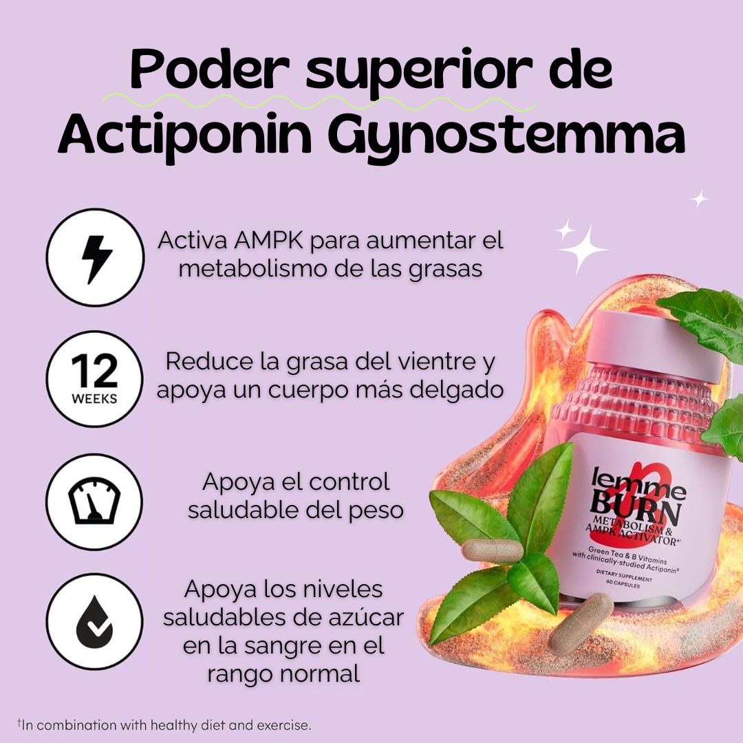 LEMME BURN® - CÁPSULAS QUEMA GRASA NATURALES