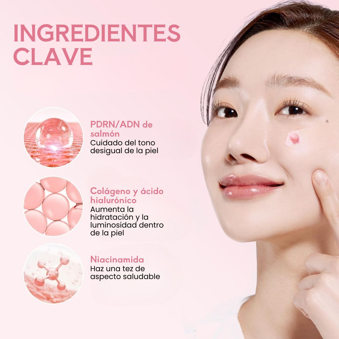 no MEDICUBE® - Crema de cápsulas de colágeno rosa PDRN