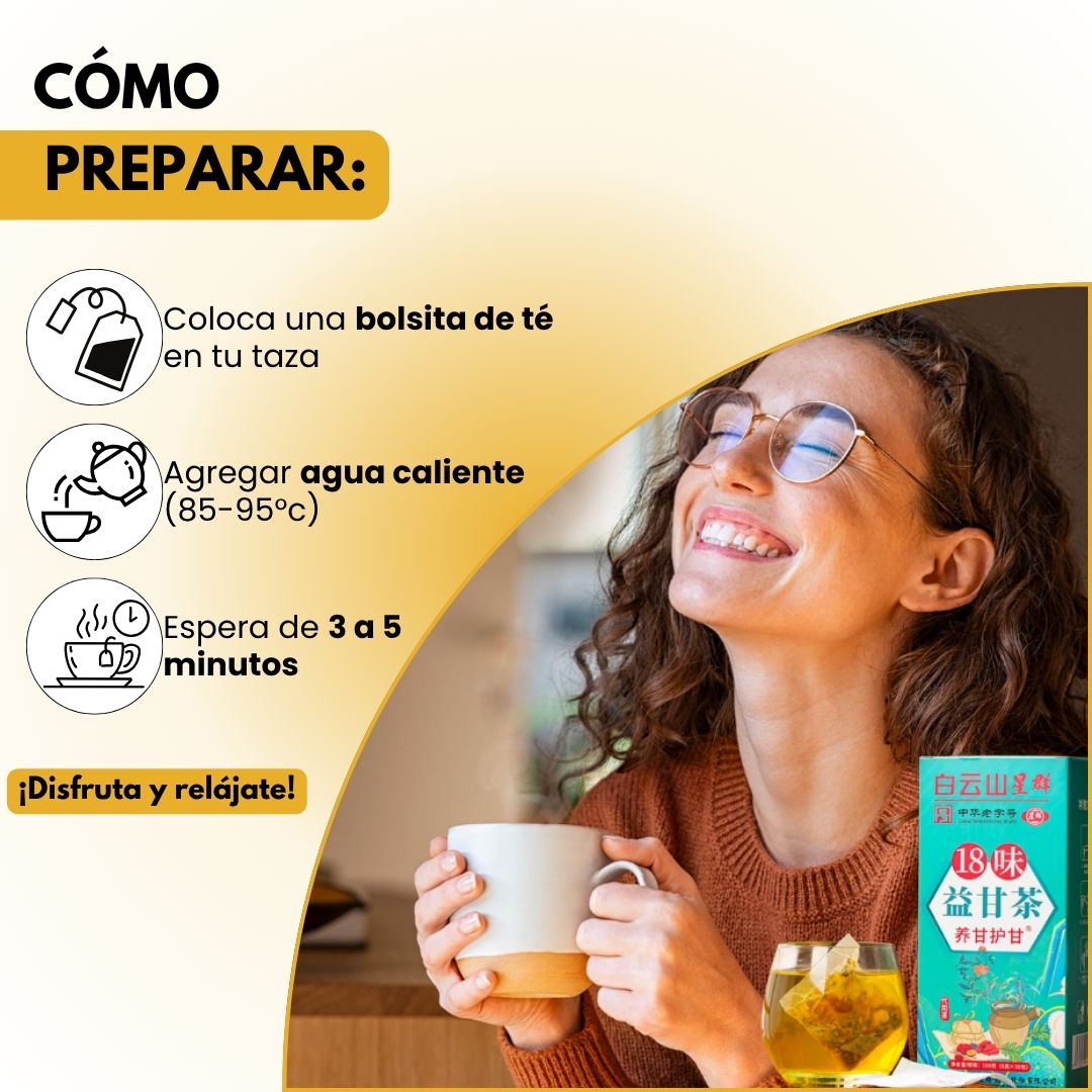 CANDIDA CLEANSE® - 60 CÁPSULAS + TÉ CHUPA PANZA CHINO