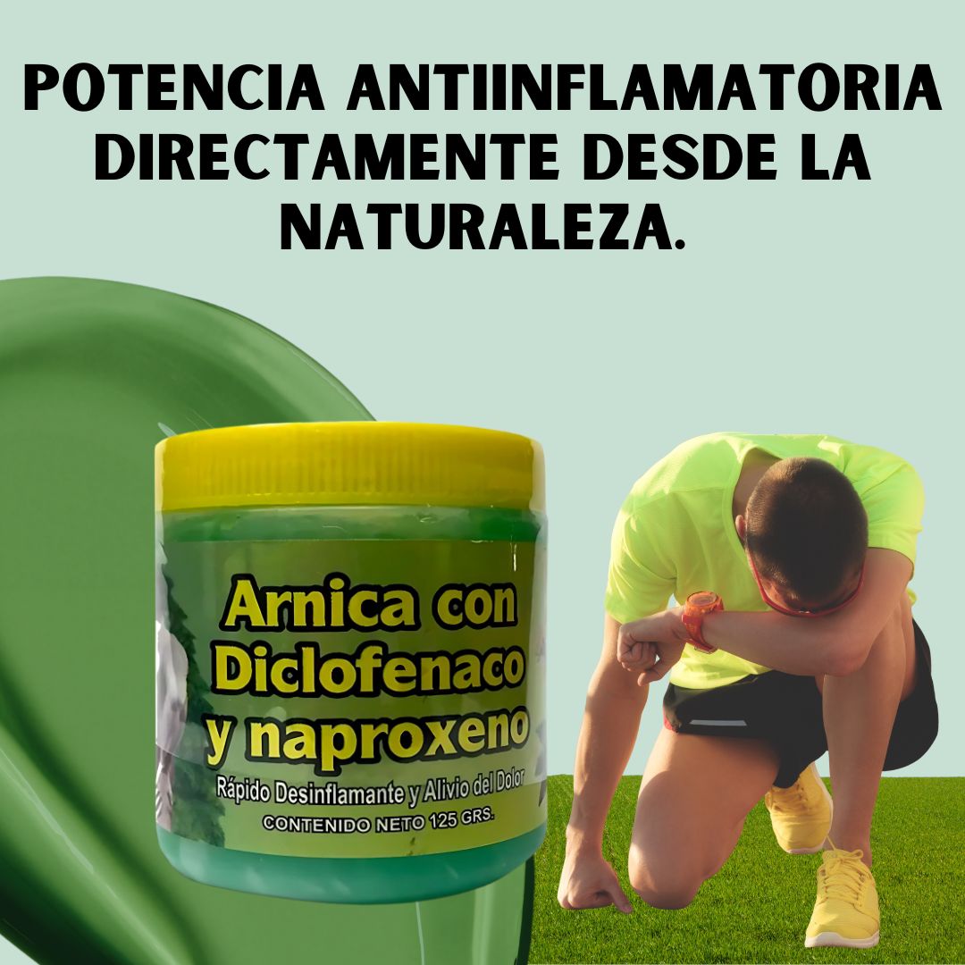 POMADA MUSCULAR DE ARNICA® CON DICLOFENACO Y NAPROXENO