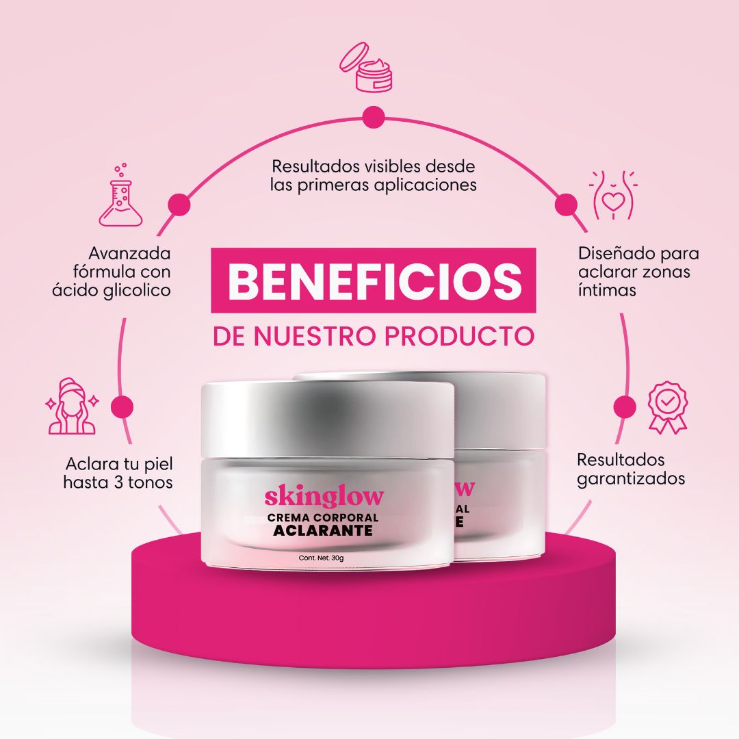 SKIN GLOW® CREMA ACLARANTE