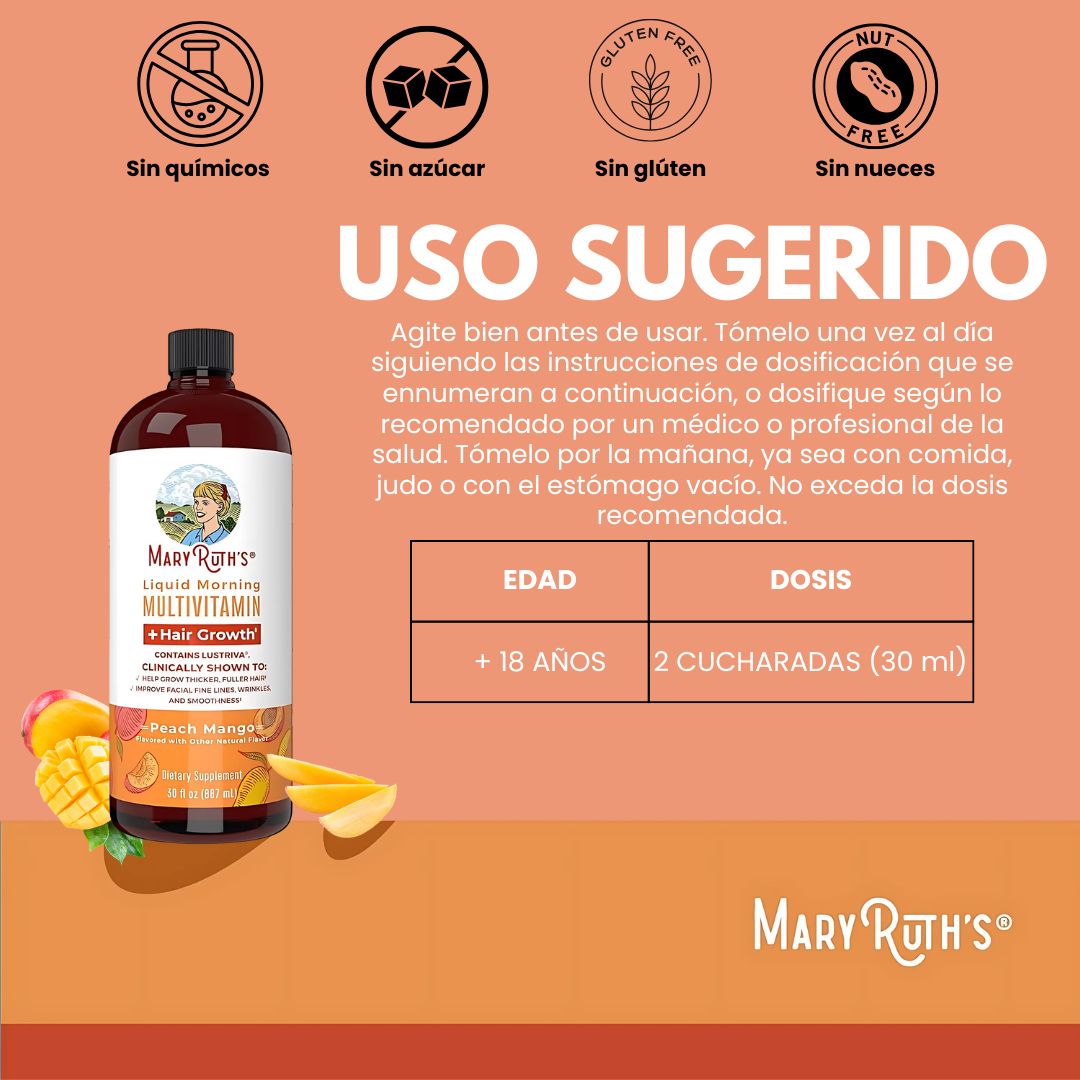 SÚPER COMBO HAIR GROWTH Y MARY WUTH'S®