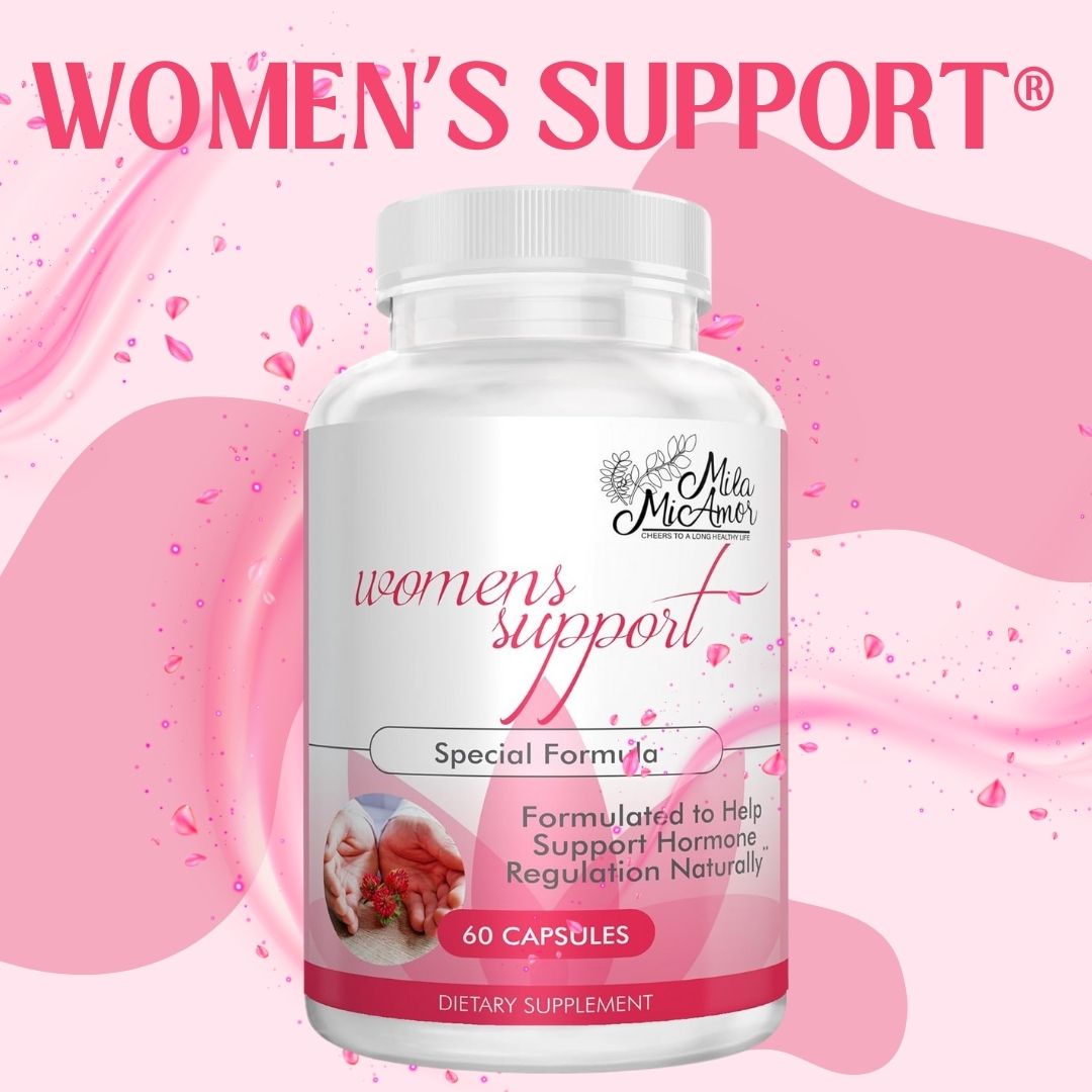 WOMEN’S SUPPORT® MILA MIAMOR - SUPLEMENTO HORMONAL - 60 CÁPSULAS