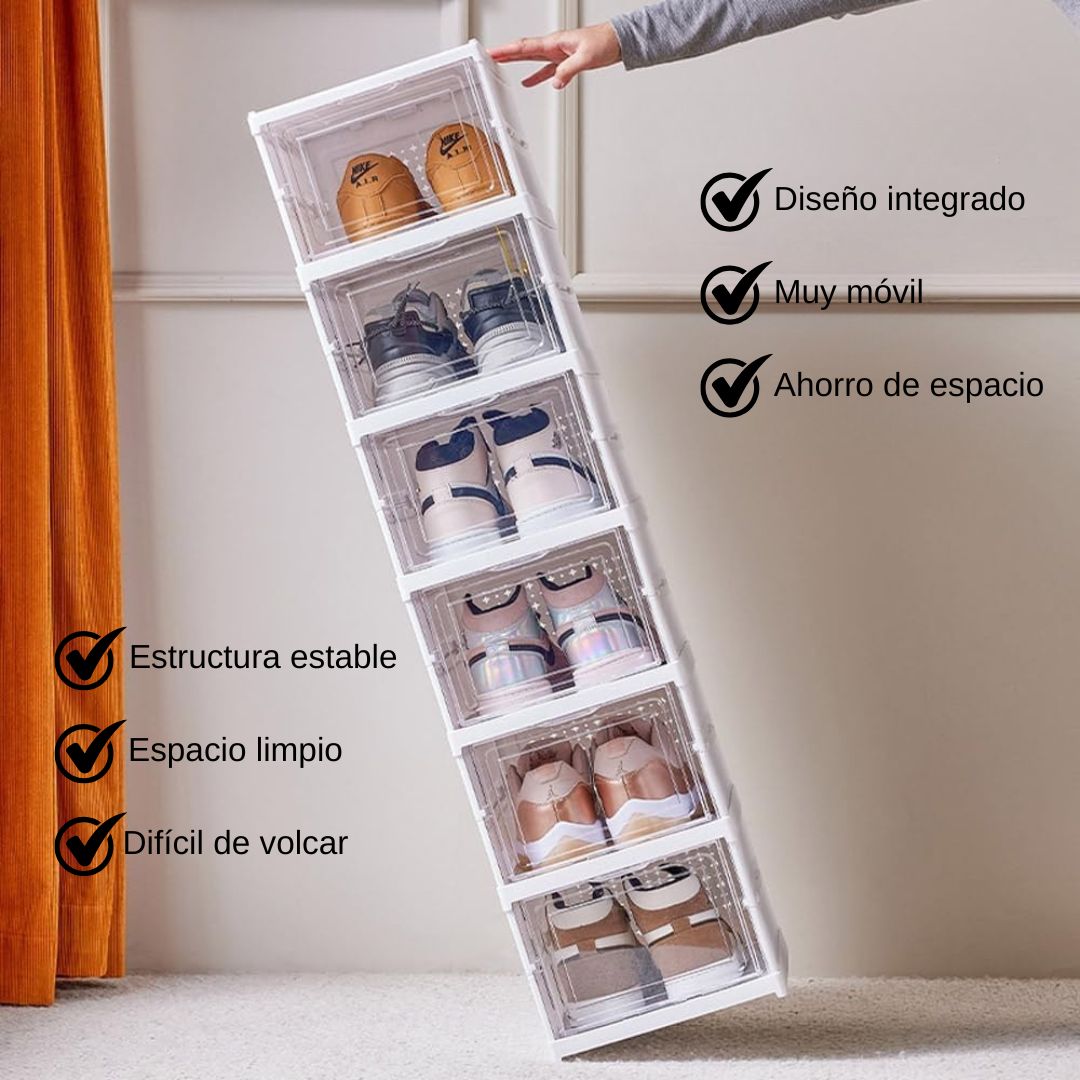 ORGANIZADOR DE ZAPATOS - 6 NIVELES