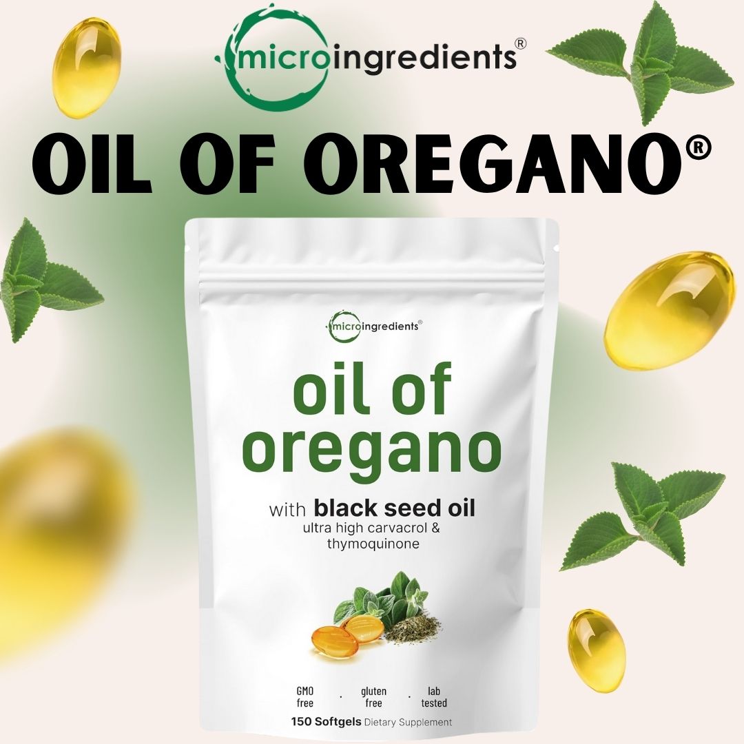 MICROINGREDIENTS - OIL OF OREGANO® - 150 CÁPSULAS DE GEL SUAVE