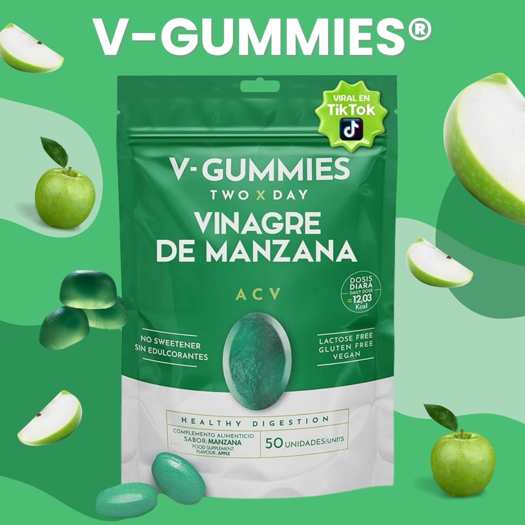 V-GUMMIES® VINAGRE DE MANZANA