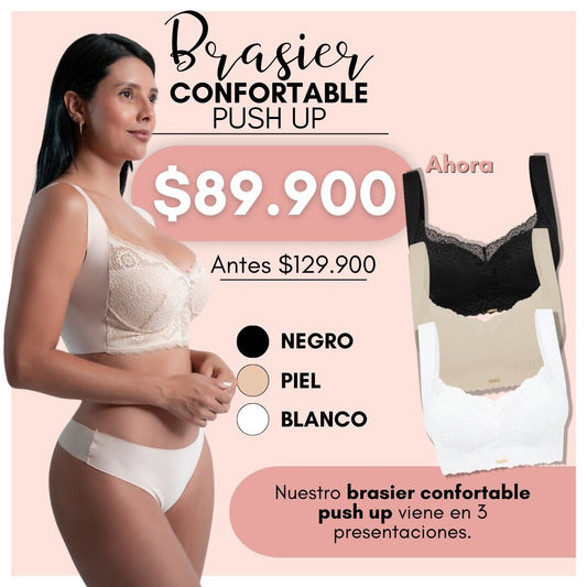 BRASIER CONFORTABLE PUSH UP