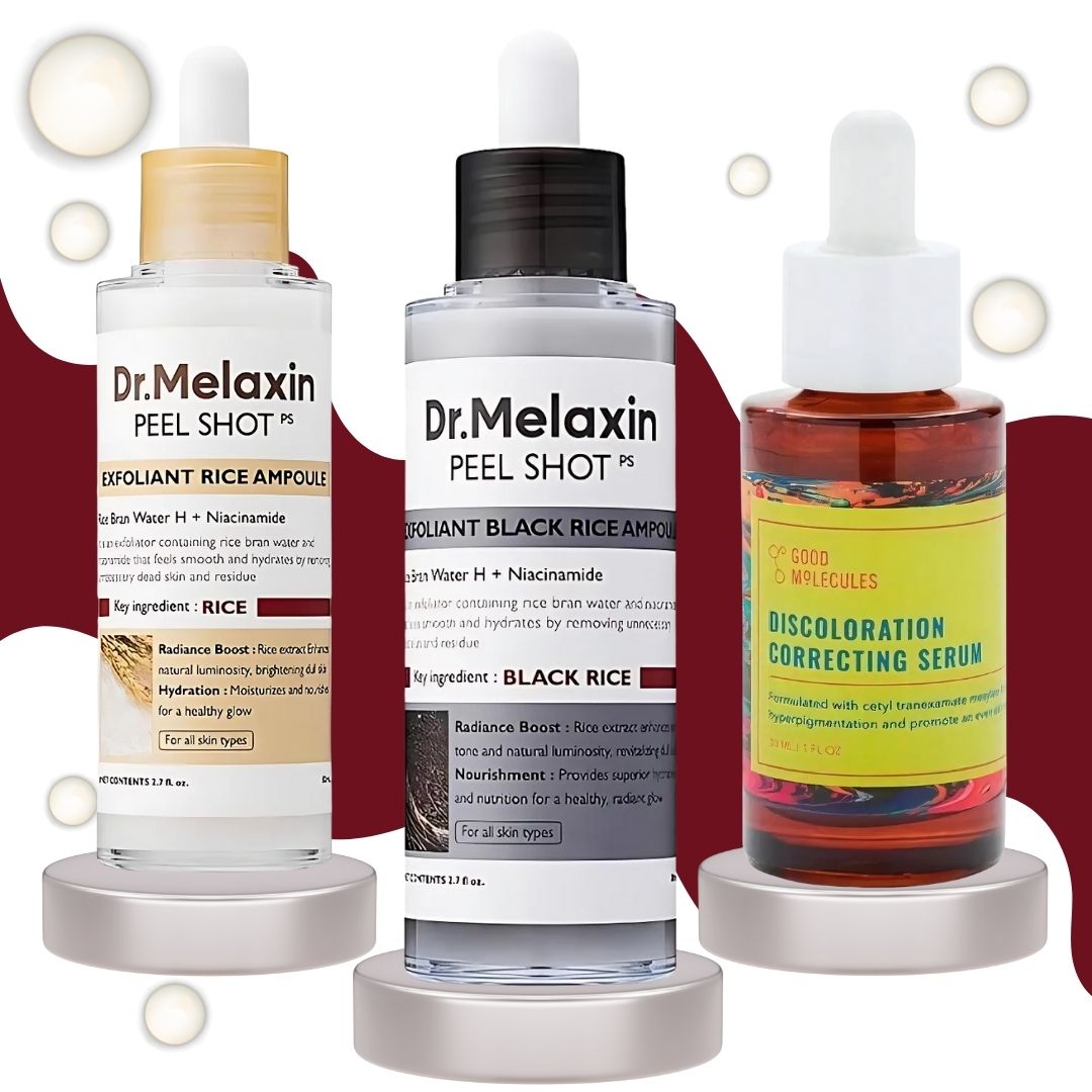 DR. MELAXIN® EXFOLIANTE DE ARROZ NEGRO + OBSEQUIO EXFOLIANTE ARROZ BLANCO Y SUERO DESPIGMENTANTE
