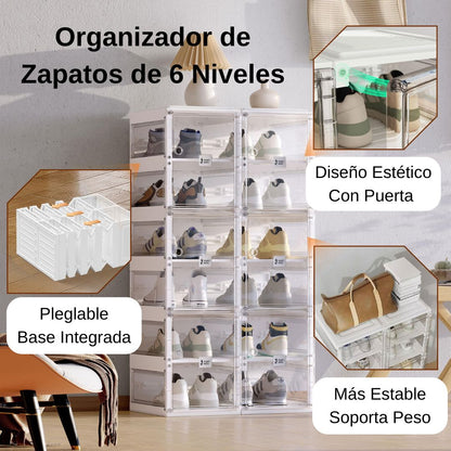 ORGANIZADOR DE ZAPATOS - 6 NIVELES
