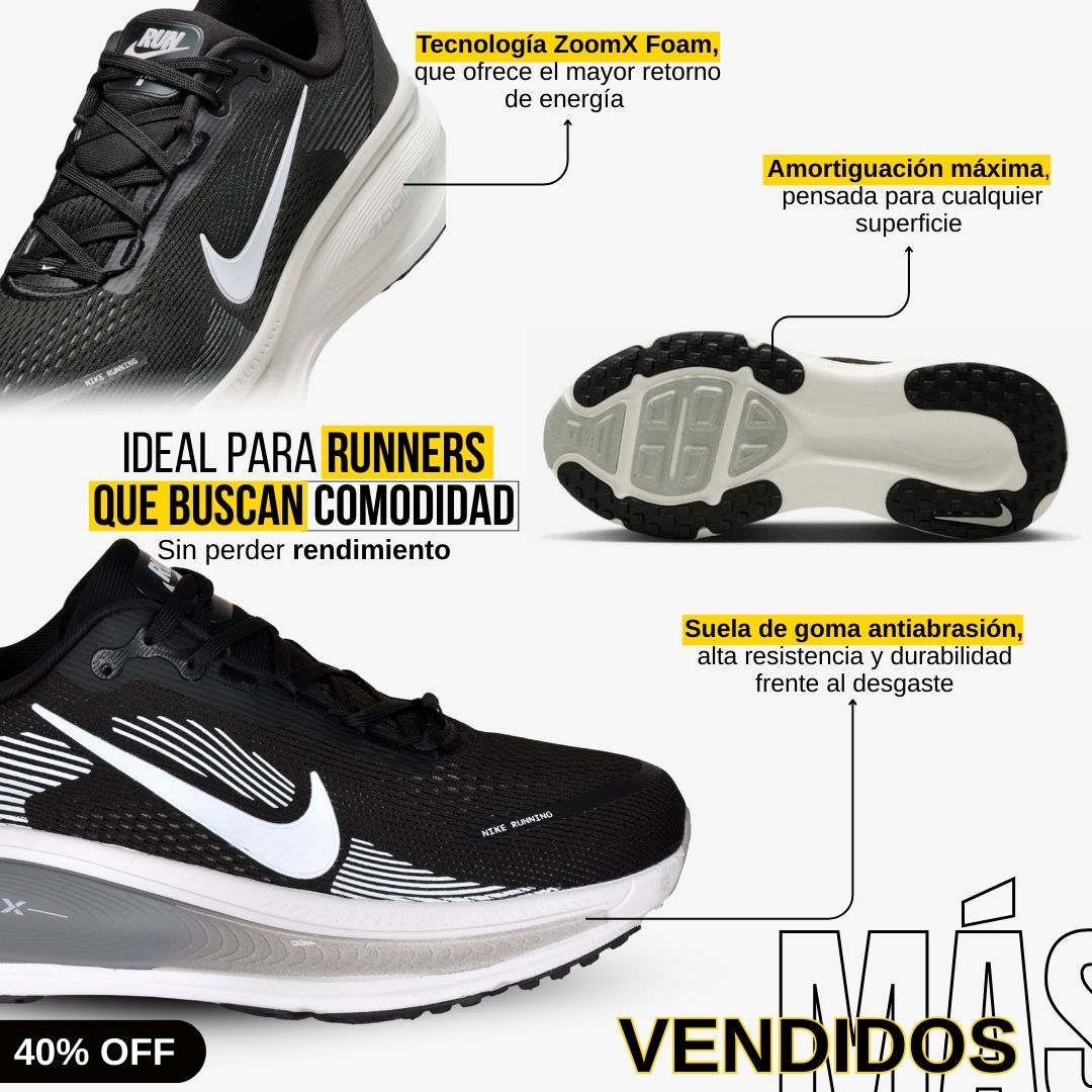 NIKE VOMERO 18®: HIGH QUALITY