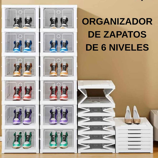 ORGANIZADOR DE ZAPATOS - 6 NIVELES