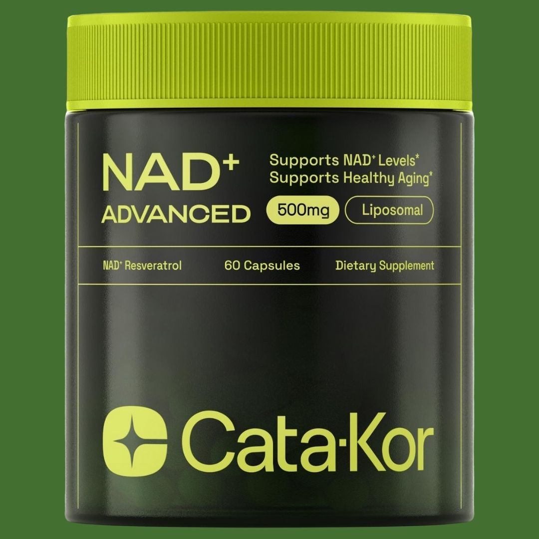 CATA-KOR® NAD+ - CON LipoNAD™ y Trans-Resveratrol-  60 CÁPSULAS