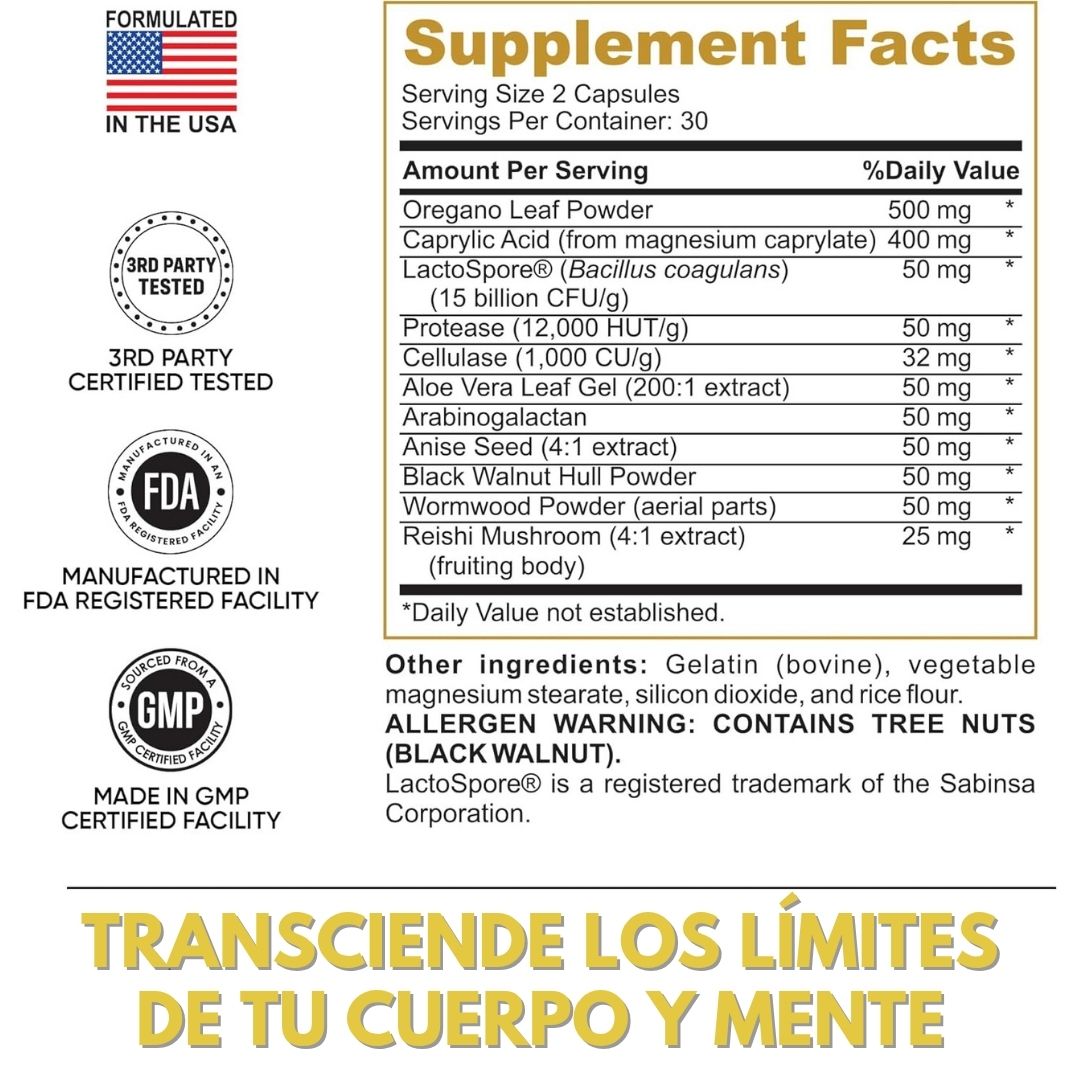 CANDIDA CLEANSE® - 60 CÁPSULAS