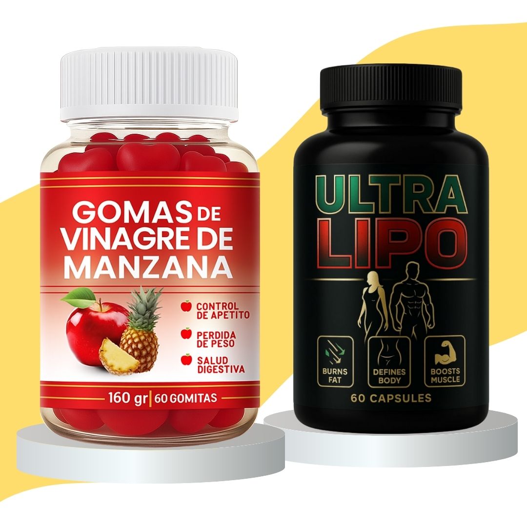 Súper combo vinagre de manzana® + regalo Ultra Lipo