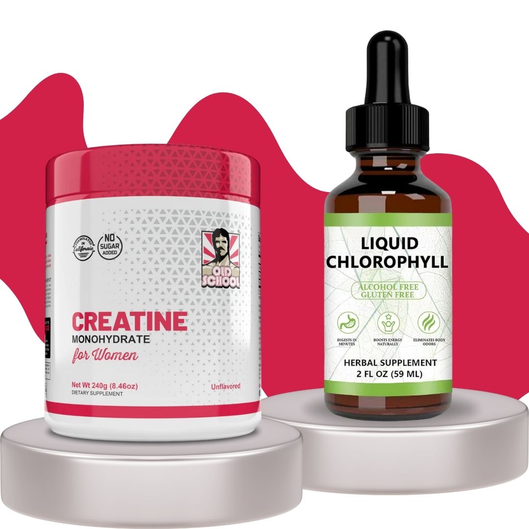 Súper Combo Creatina Monohidratada® + Regalo Clorofila Líquida