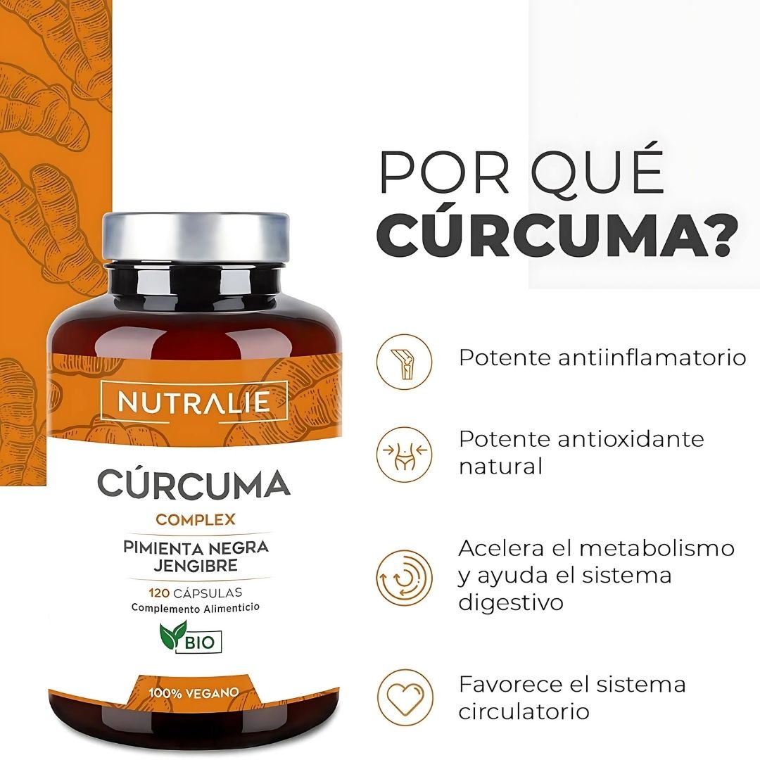 CÚRCUMA COMPLEX® CON PIMIENTA NEGRA Y JENGIBRE