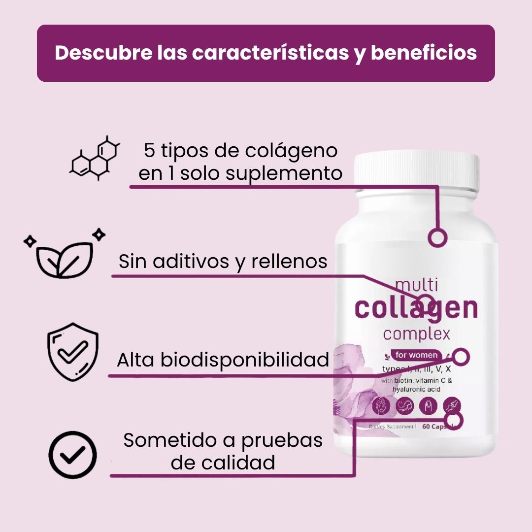 MULTI COLLAGEN® |MICRO INGREDIENTS| 60 CÁPSULAS