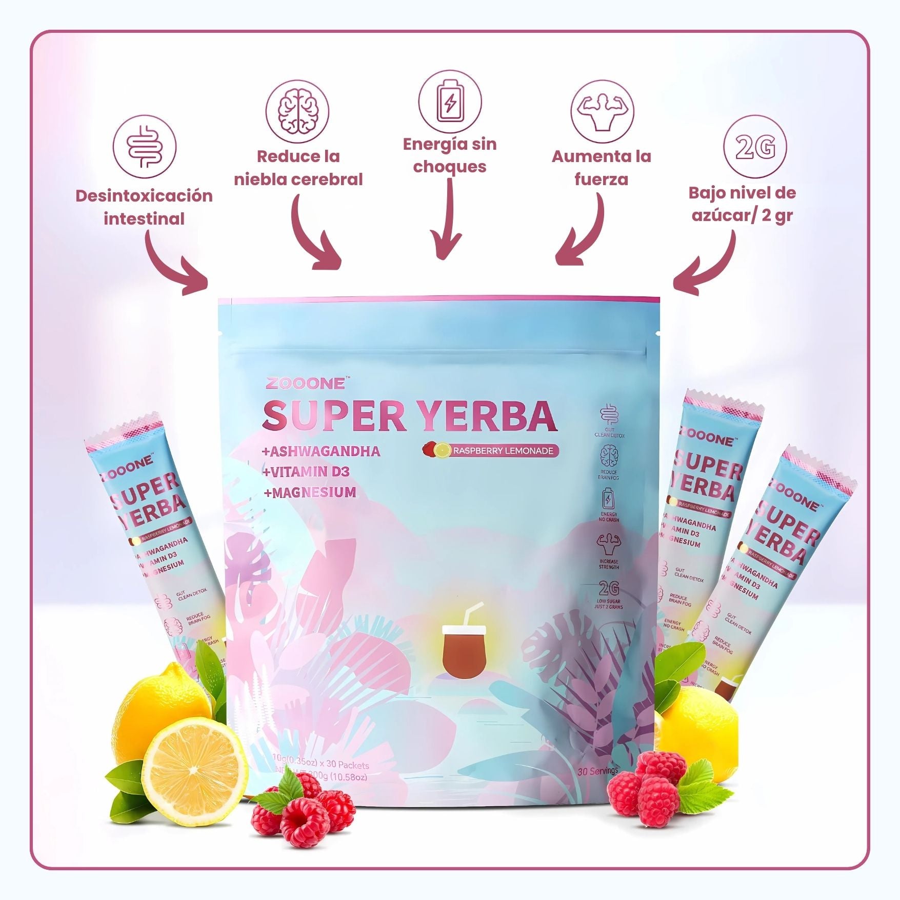 ZOOONE® SUPER YERBA - 30 SOBRES