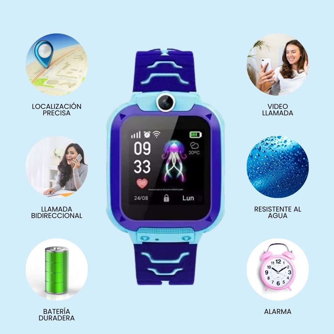 RELOJ INTELIGENTE PARA NIÑOS®