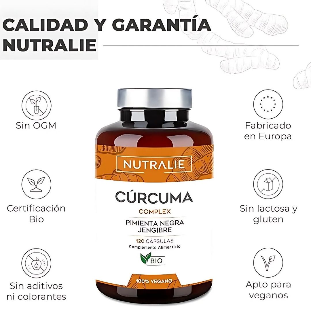 CÚRCUMA COMPLEX® CON PIMIENTA NEGRA Y JENGIBRE