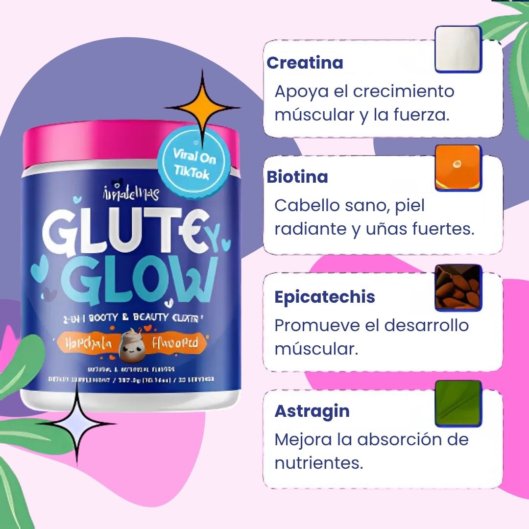 ÁMATEMÁS® Glute y Glow Creatina Para Mujeres