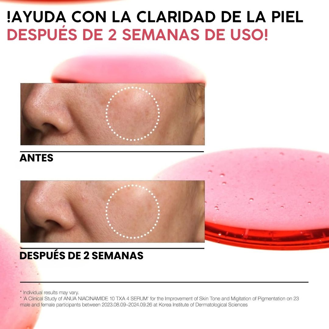 ANUA® SERUM CON NIACINAMIDA Y ÁCIDO TRANEXÁMICO