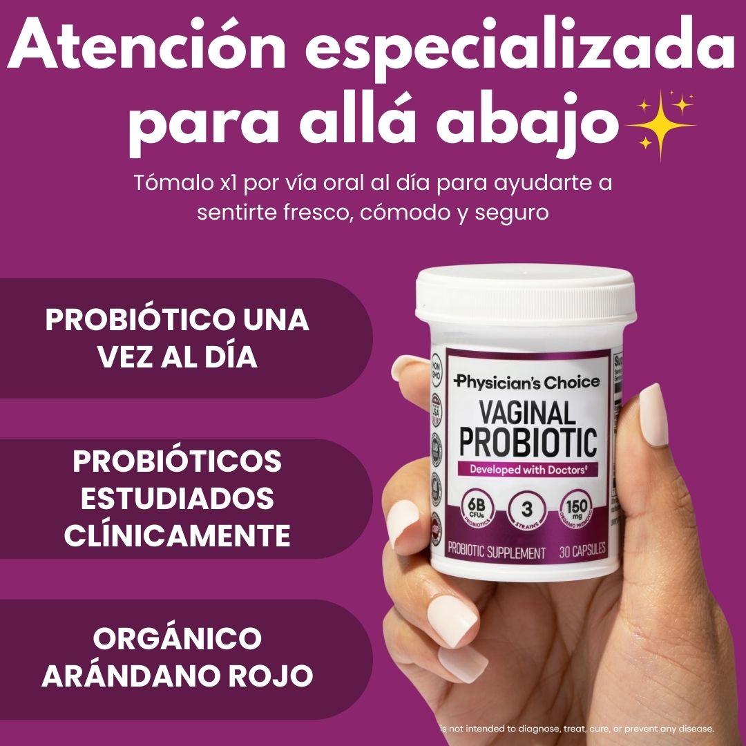 VAGINAL PROBIOTIC® PHYSICIAN'S CHOICE - PROBIÓTICO VAGINAL