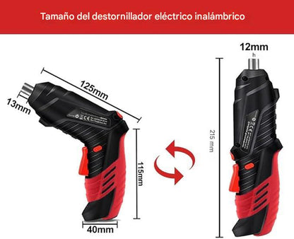 KIT DESTORNILLADOR ELÉCTRICO