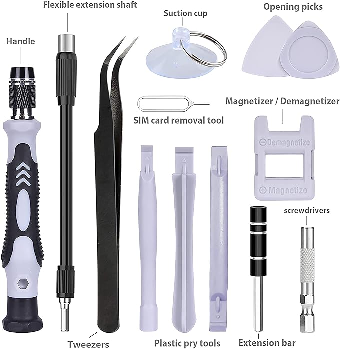 Screwdriver Set Magnetic 115pcs™ - Juego de destornilladores