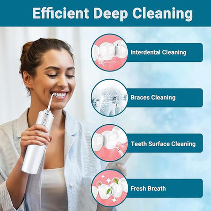 IRRIGADOR ORAL RECARGABLE 3 MODOS