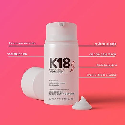 K18®  Reparación Molecular Sin Enjuague Biomimetic Hairscience