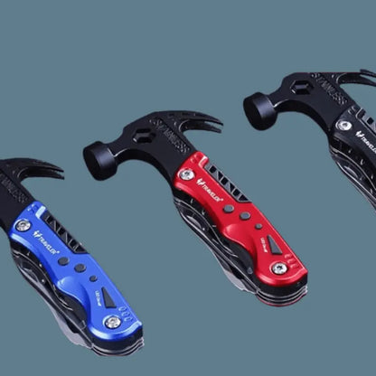 MARTILLO WOKER®  14 EN 1 ACERO INOXIDABLE MULTIFUNCIONAL
