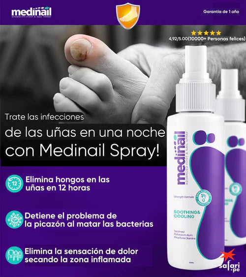 MEDINAIL™ -"ADIÓS A LOS HONGOS: ENCUENTRA EL ELIMINADOR IDEAL" Elimina los hongos en las uñas de forma rápida y efectiva
