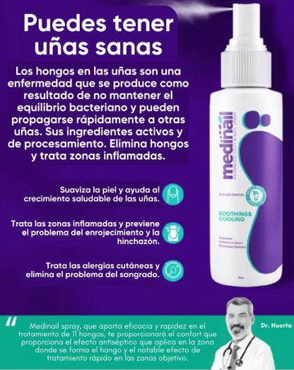 MEDINAIL™ -"ADIÓS A LOS HONGOS: ENCUENTRA EL ELIMINADOR IDEAL" Elimina los hongos en las uñas de forma rápida y efectiva