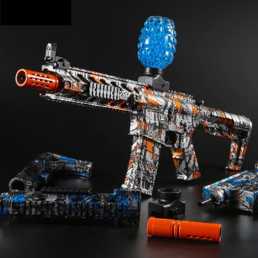 PISTOLA DE HIDROGEL®. ANSTOY ELECTRICO DE BOLAS DE GEL AEG AKM-47