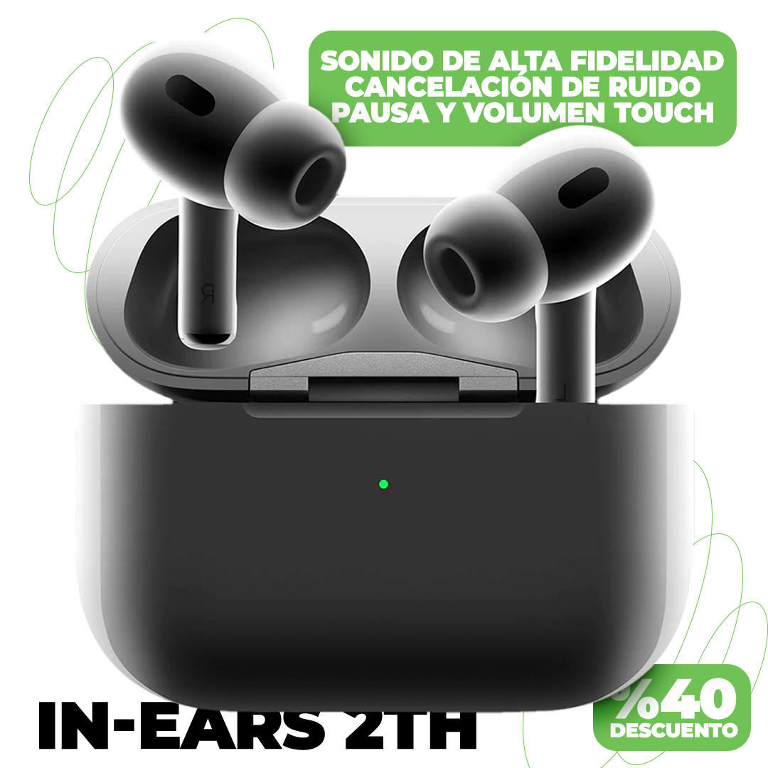 IN-EARS 2th AUDÍFONOS CON CANCELACIÓN DE RUIDO