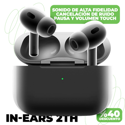 IN-EARS 2th AUDÍFONOS CON CANCELACIÓN DE RUIDO