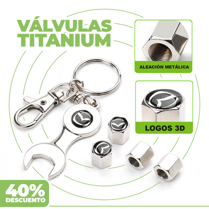 VÁLVULAS TITANIUM UNIVERSALES