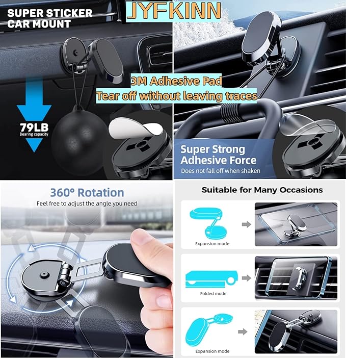 AutoGrip © Soporte magnético para celulares