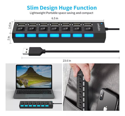 MULTIPUERTOS USB