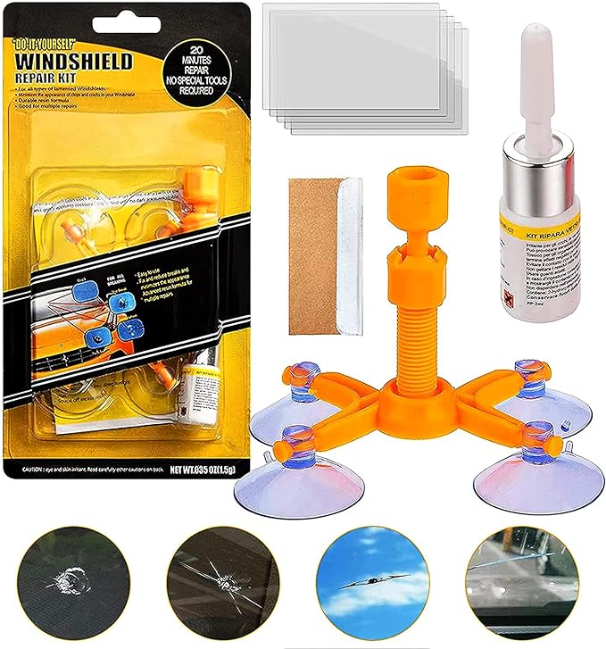 Kit Reparador De Vidrio