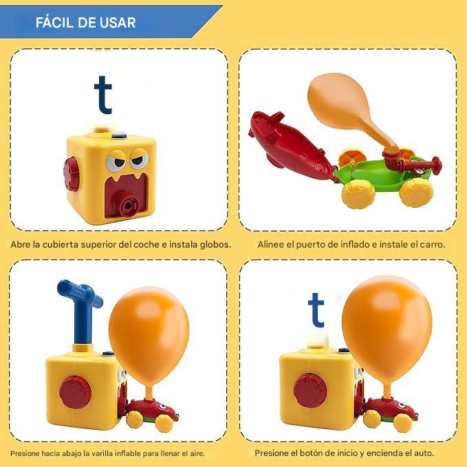 Kit De Juguetes Propulsados Por Globos®